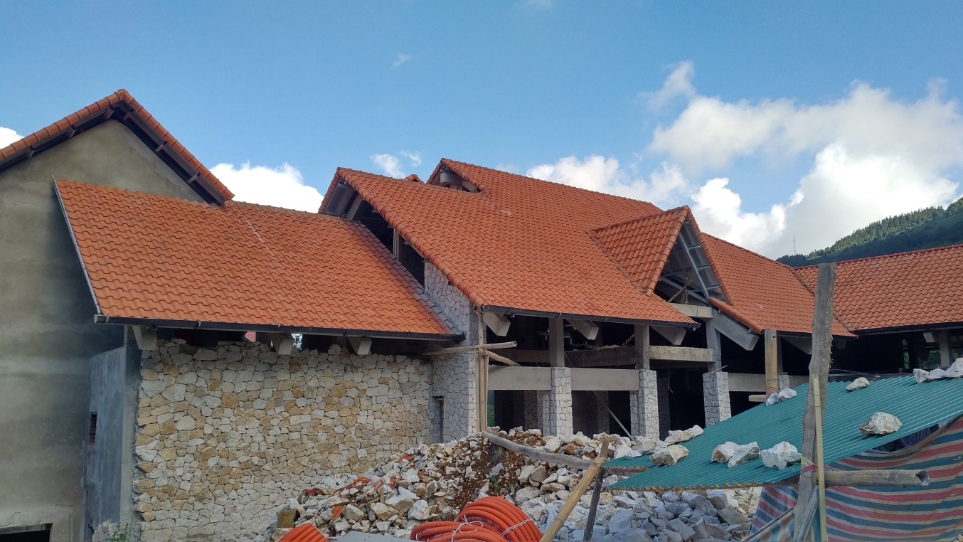Thi công Công trình Tổ hợp PTP – Khu sinh thái nghỉ dưỡng cao cấp Cầu Mây.